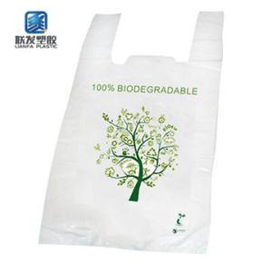 Quality Plastic Compostable Shopping Bag 100% Biodegradable wholesale