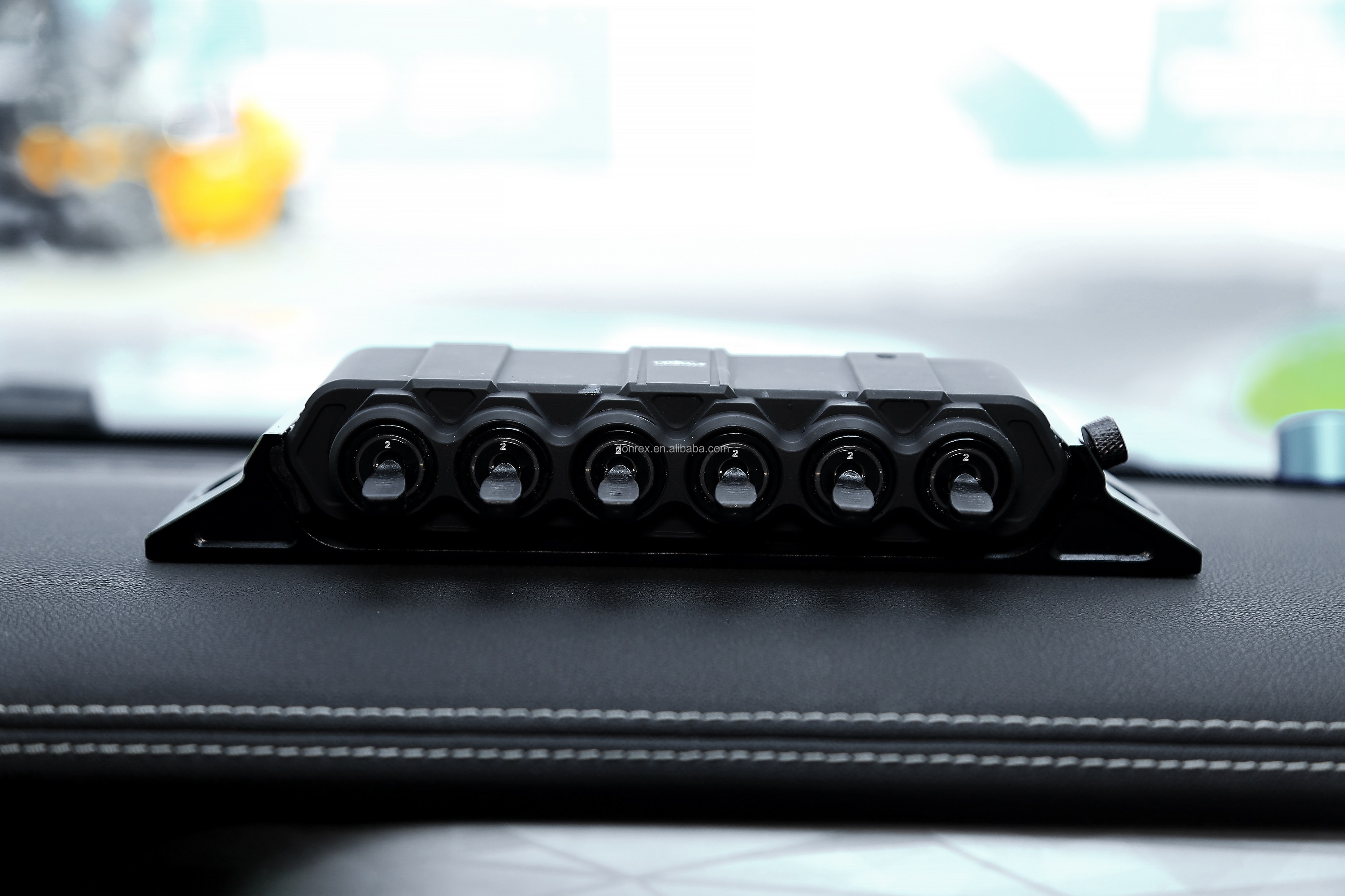 Wireless 6 Gang Auto Switch Panel LED Vehicle Switch Panel
