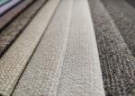 Woven Linen Velvet Upholstery Fabric 345gsm Flame Retardant