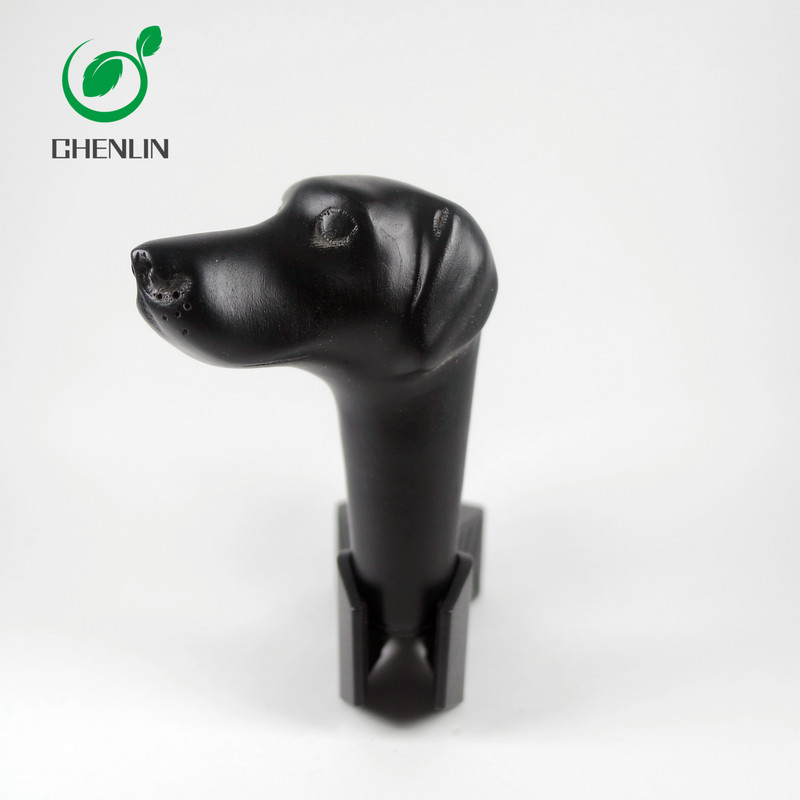 Holographic Animal Wooden Umbrella Handle Head Pantone Color Code Available