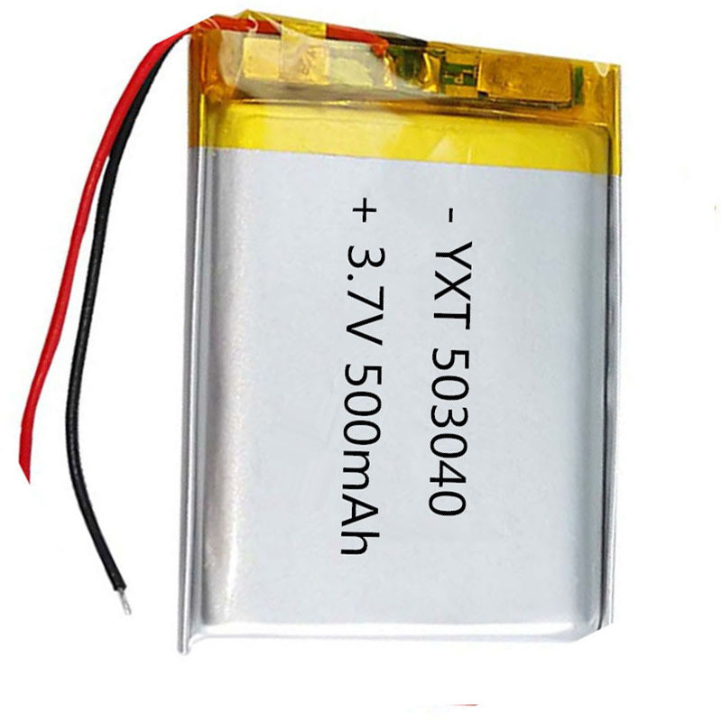 Custom PL503040 500mAh 3.7 V Lithium Ion Polymer Battery for sale
