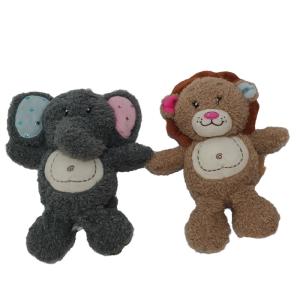 Quality 0.15m 5.9in Giant Lion Stuffed Animal Peek A Boo Singing Elephant Festival Gifts wholesale