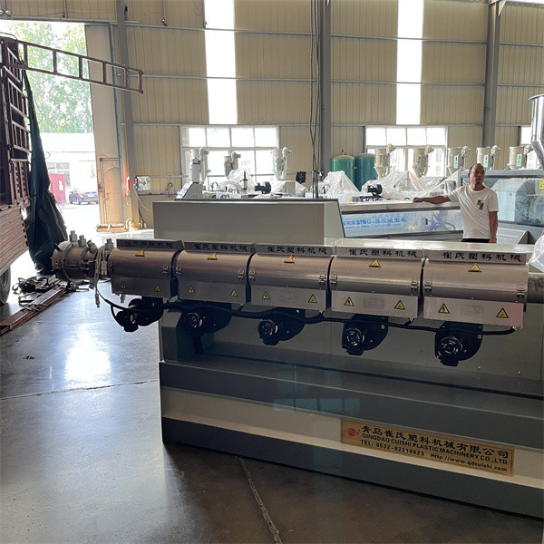 PE HDPE LDPE PP-R Plastic Pipe Machine For Producing Water / Gas Supply