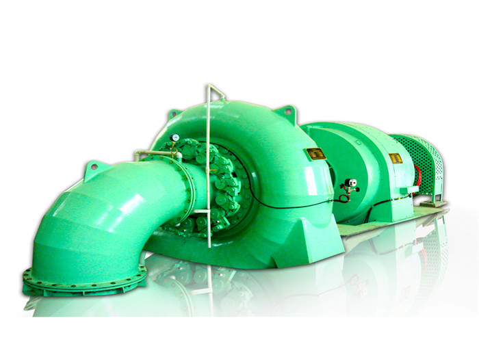 Francis Vertical Hydro Water Turbine Generator 200kw Compact Structure
