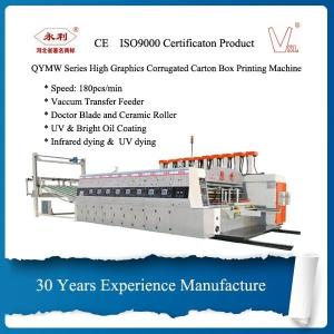Quality 35kw Cardboard Box Manufacturing Machine , Corrugated Box Machine 1 Year Warranty wholesale
