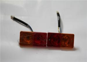 Quality Double Color Shell Led Truck Tail Lights , Motorcycle Led Brake And Tail Lights wholesale