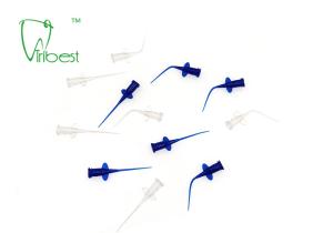Quality Prebent Curved Tip Dental Syringe Needle Adjustable Angle wholesale