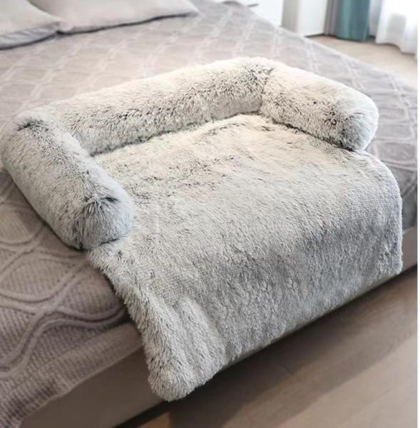 High Quality Personalized Soft Plush Large Pet Sofa Couch Cat Dog Premium Bed
