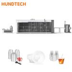 Cup Packaging Plastic forming Vacuum Thermoforming Machine 120mm Depth
