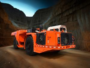 Quality DERUI DRUK-30 Underground Articulated Truck Large Bucket Underground Trucks Mining wholesale