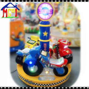 Quality Kiddie moto ride merry-go-round carrousel used in indoor amusement park wholesale