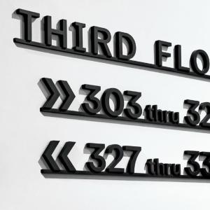 Quality Plastic Clear Alphabet Sign Letters Custom Logo Acrylic 3D Letter Signage wholesale