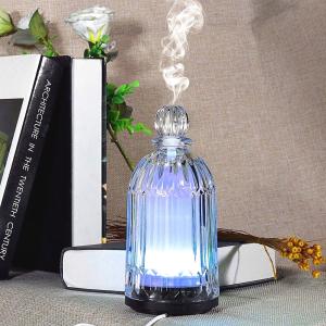 Quality HOMEFISH 120ml Glass Aromatherapy Humidifier Ultrasonic Household Essential Oil Aroma Diffuser wholesale