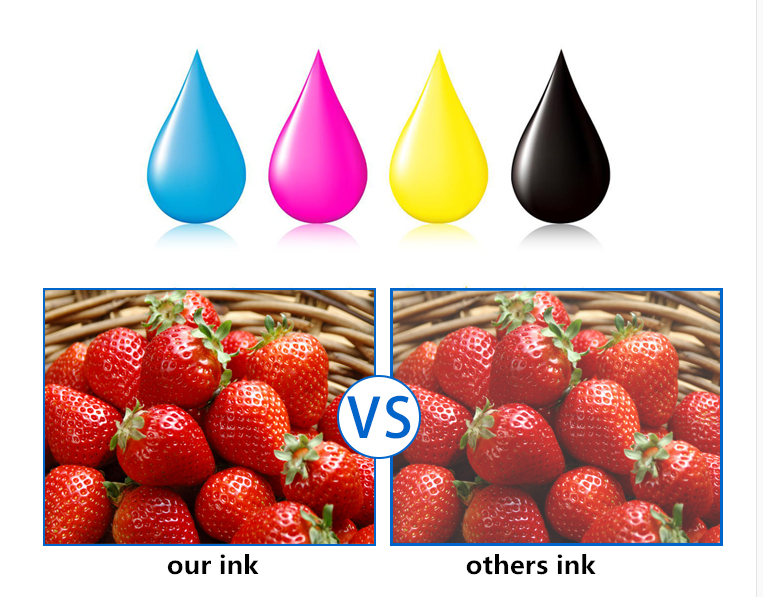 Vivid Color Printing Machine Accessories 2.5L Eco Solvent Ink