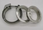 Male Female Flange 38.9mm V Band Exhaust Clamp
