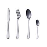 Nickel Free Family Gatherings Kitchen Flatware Sets 4Pcs Spoon Fork Knife