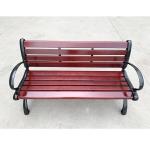 Wearproof 1400*560*800mm Cast Iron And Wood Garden Bench