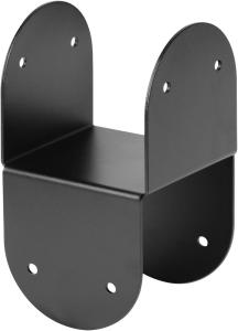 Quality 14 Gauge 4x4 Post Anchor Steel Mounting Brackets For Post To Wood Deck wholesale