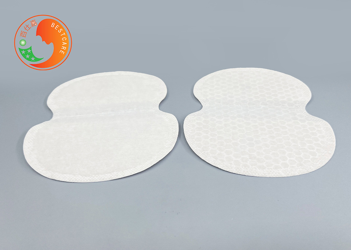 Comfortable Adhesive Underarm Sweat Pads Pure Cotton For Sensitive Skin