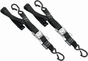 Quality 2200lb J Hook Self Tightening Ratchet Straps , Retractable Cargo Straps wholesale