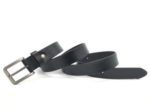 Quality Rugged Men 's Adjustable Leather Belts Trim To Fit Scratch Resistance wholesale