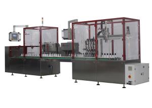 Quality 50 Pieces / Min Auto Lotion Filling And Capping Machine , product Length 70-160mm wholesale