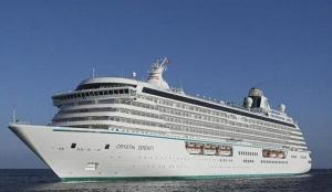 Quality Exquisite Disney Cruise Model Crystal Serenity Cruise Ship Shaped , Offset Printing wholesale