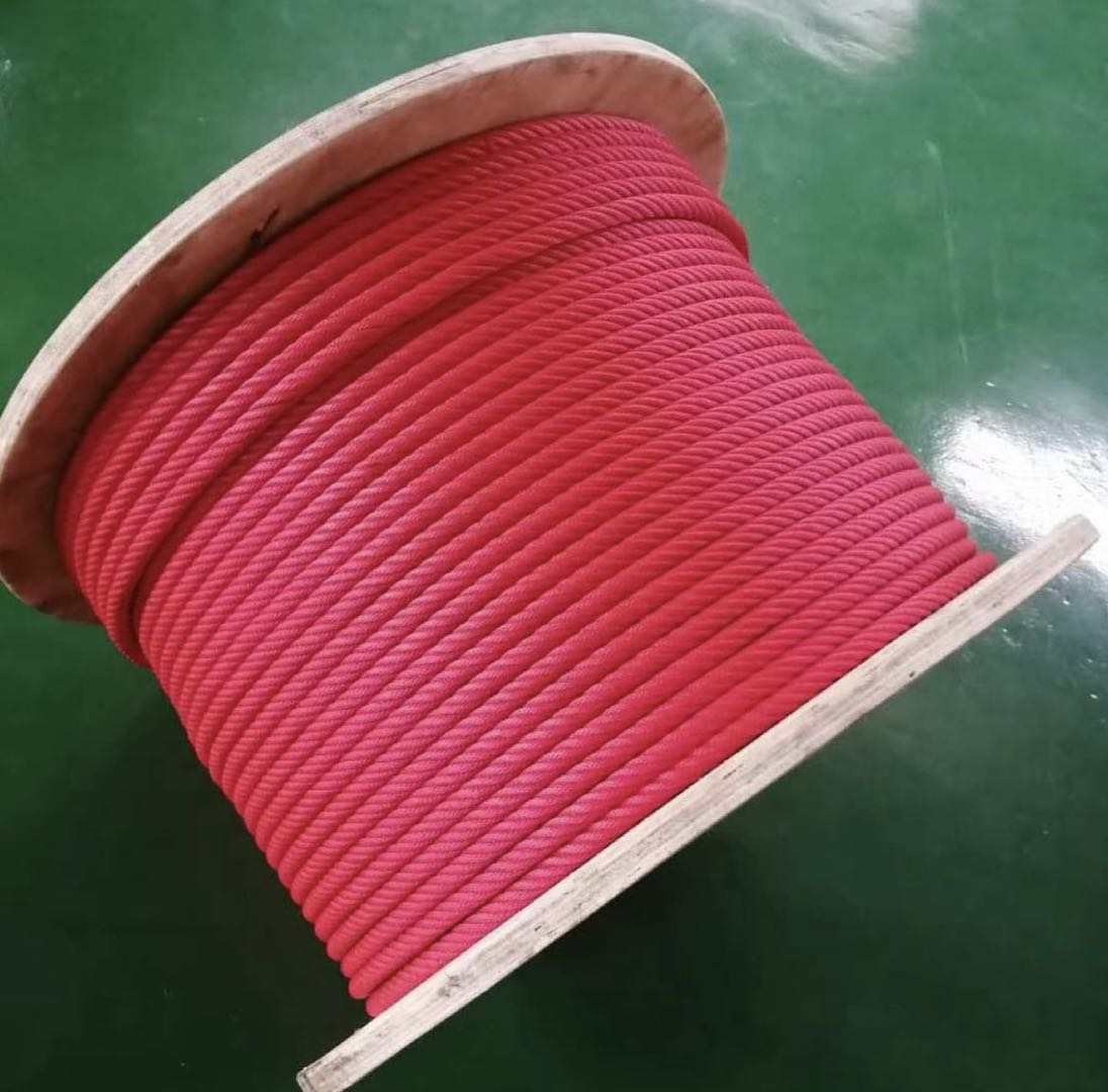 Wholesale 16mm 18mm Polyester Combination Wire Rope For Playground Equipment