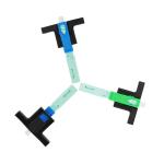 FTTH fiber optical quick adapter equipment indoor flat cable fast connector for