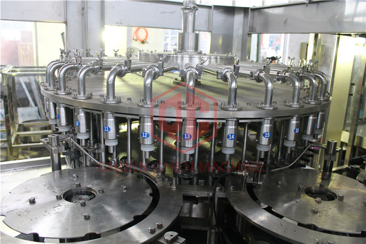 Anti - Foam Plastic Bottle Hot Juice Filling Machine For Beverage Production Line