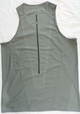 Hot Transfer Printed V Neck Mens , Sleeveless Tank Top For Sports Army Green