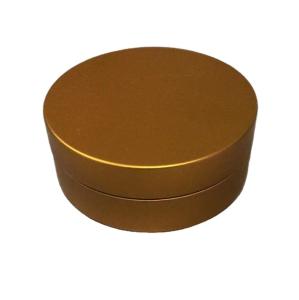 Quality 80*34mm Child Resistant Round Metal Tin With Lid Food Packaging wholesale