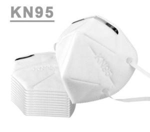 Quality PP Non Woven Disposable Face Mask KN95 Elastic Earloop With Aluminum Nose Bar wholesale