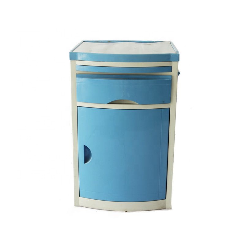 50KG Loading Tray ABS Hospital Bedside Cabinet With Lock