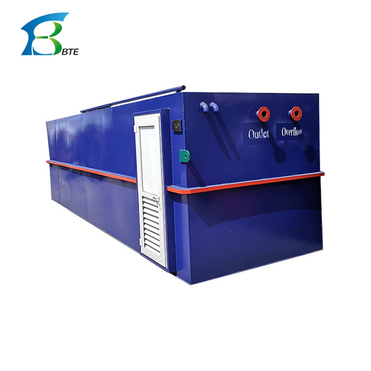 Customizable MBR/MBBR Portable Sewage Treatment Package Plant for Food Beverage Shops