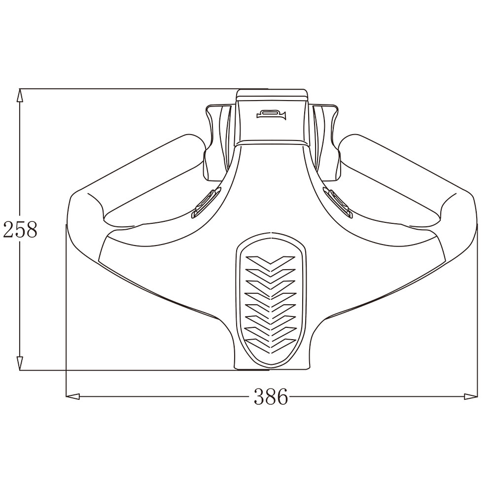 12V 10mA Plastic Shell Ergonomic Noblelift Tiller Handles