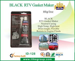Quality General Purpose Black RTV Silicone Sealant High Temperature , Fast Dry wholesale