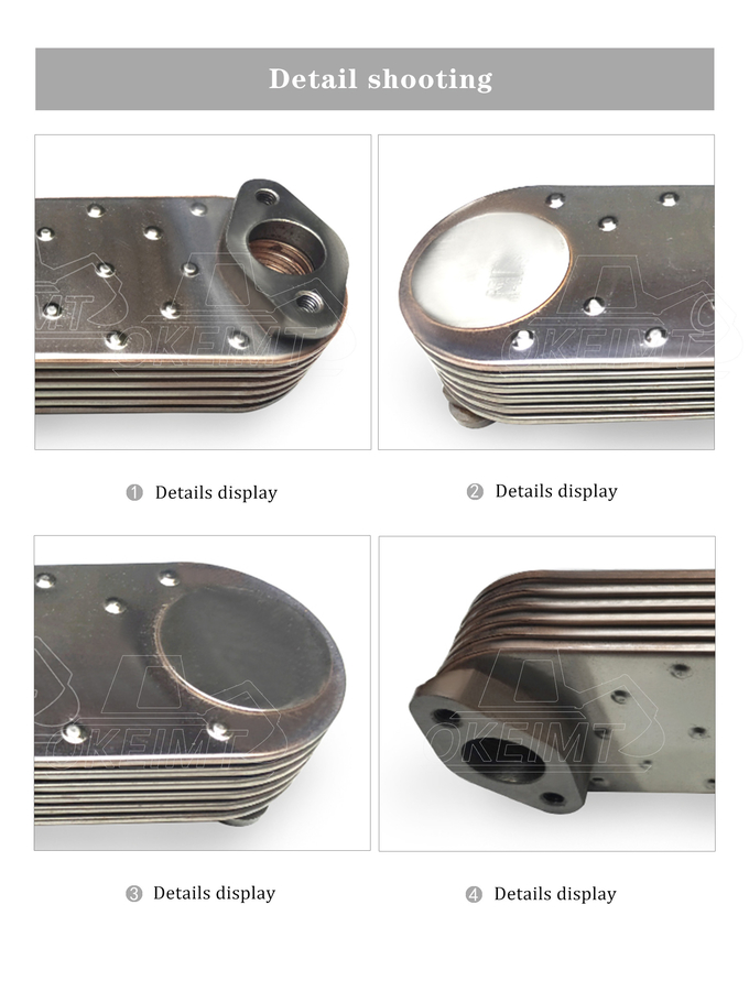 Oil Cooler 9269092 for Liebherr D904NA D904T D904TB D914T D914TI D924TE D924TIE