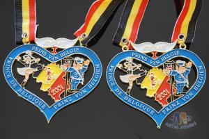 Quality Award Winner Kids Football Carnival Metal Medals Soft Enamel Gifts Medallion wholesale