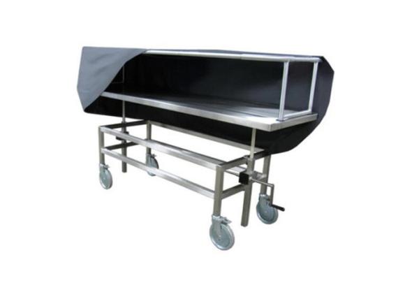 Size Customized Morgue Refrigeration Units Stainless Steel Practical Corpse Cart