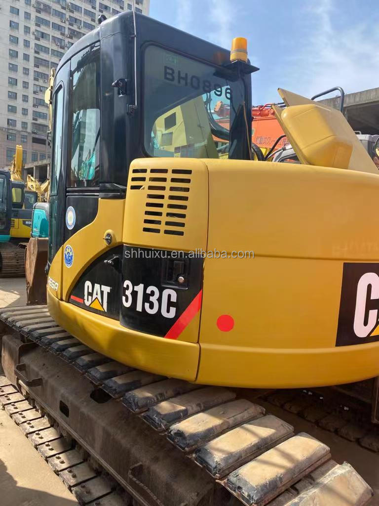 ready to ship second hand excavator cat313c/crawler excavator used cat 313c on sale
