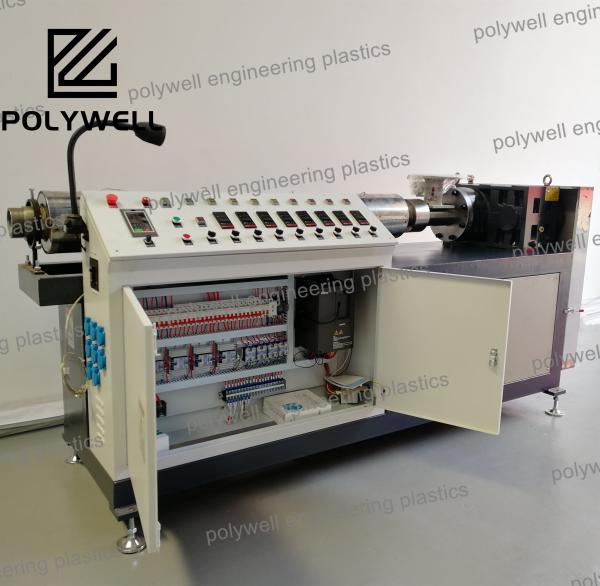 sj80 Single Screw Extruder With 130 Screw Length Diameter Ratio 0-50 Rpm/Min