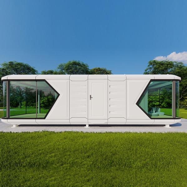 Space Capsule House for Cultural Tourism Real Estate Perfect Combination of Art