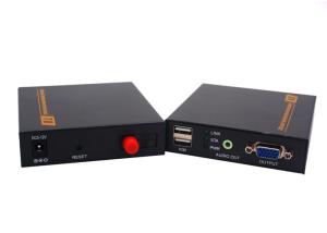 Quality 4 X LC VGA Fiber Extender 1 Channel , Fiber Optic Extender 100V~240V wholesale