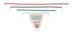 ROHS Solderless Breadboard Kit Physics Jumper Wire Cable Box