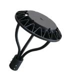 Spot Lighting Post Top Light Fixtures , Circle LED Post Top Street Light