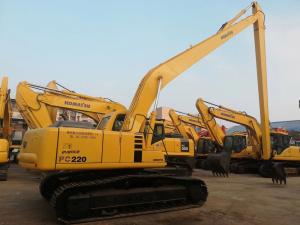 Quality Second Hand Komatsu PC220 Excavator With 20m Long Boom wholesale