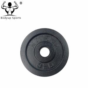 Quality Black Painted Fitness Weight Plates Powder Coated Finish Free Weight Type wholesale