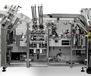 Quality Mascara Compact Horizontal Cartoner , Automatic Cartoning Machine CE/UL Standard wholesale