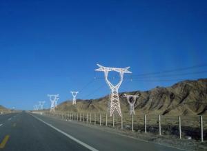 Quality Electrical Transmission Tower Line Steel Lattice Tower 135KV wholesale